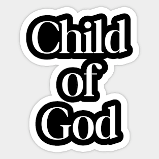 Child of God Sticker